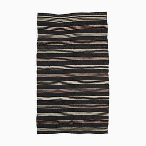 Tapis Kilim Vintage Marron