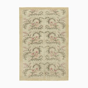 Tapis en Laine Surteintée Beige