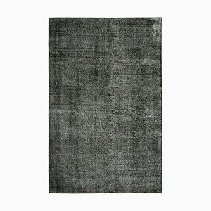 Tapis en Laine Surteintée Noir