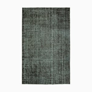 Tapis en Laine Surteintée Noir