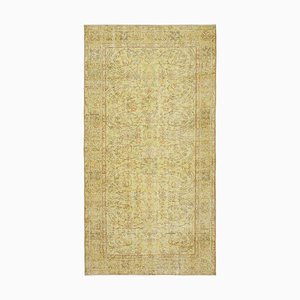 Turkish Yellow Overdyed Rug