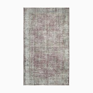 Tapis en Laine Surteintée Violette