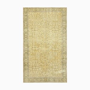 Tapis en Laine Surteintée Jaune