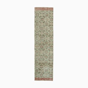 Beige Overdyed Runner Rug