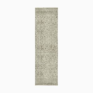 Tapis de Couloir Vintage Surteinté Beige