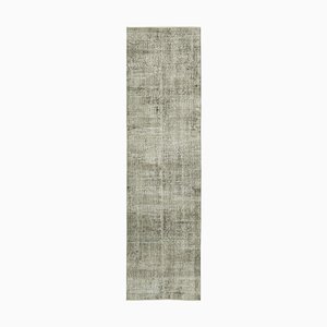 Tappeto Runner grigio sovratinto, Turchia