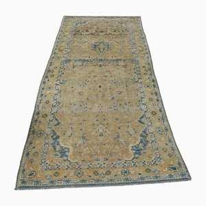 Antique Turkish Oushak Runner Rug