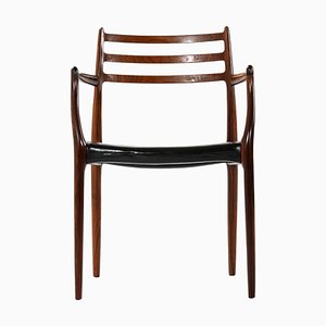 Poltrona nr. 62 attribuita a Niels Otto Møller per JL Møllers Furniture Factory, anni '60