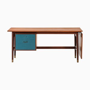 Schreibtisch im Stil von Finn Juhl & Arne Vodder In Dänemark von Arne Vodder, 1950er hergestellt
