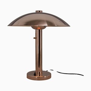 Lámpara de mesa Bauhaus Big Mushroom, años 30, restaurada