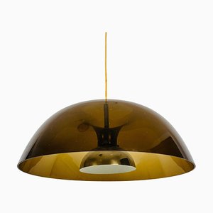 Acrylic Glass Pendant Lamp attributed to Temde, 1970s