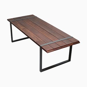 7090 Dining Table with Adjustable Planks by Garth Roberts for Zanotta