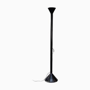 Callimaco Floor Lamp in Steel attributed to Ettore Sottsass for Artemide, Italy, 1980s