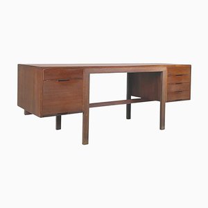 Italian Modern Canaas Desk in Wood attributed to Marcel Breuer for Gavina, 1970s