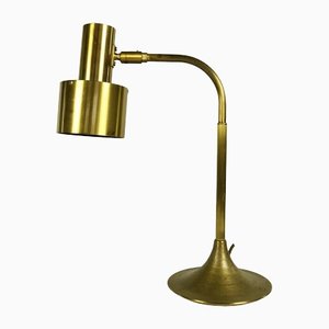 Mid-Century Danish Brass Table Lamp
