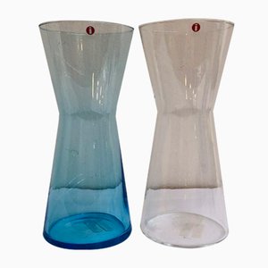 Glass Cartio Vase by Kaj Franck for Littala