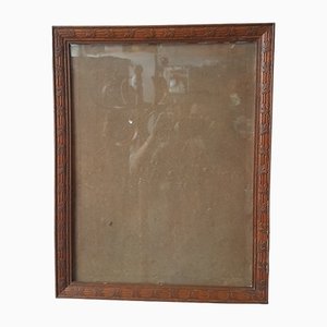 Vintage Carved Wooden Frame