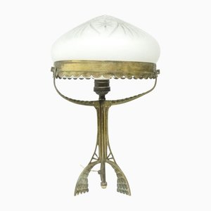 Lampada da tavolo Art Déco, Polonia, fine XIX secolo