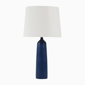 Lampada da tavolo Palshus blu scuro di Per Linnemann-Schmidt. anni '60