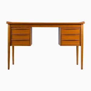 Bureau Mid-Century en Teck par Gunnar Nielsen pour Tibergaard, Danemark, 1960s