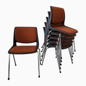 R-48 Chairs by Bendt Winge, Norway, 1970s, Set of 6