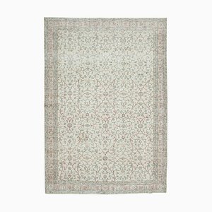 Alfombra turca vintage en beige