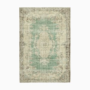 Vintage Turkish Area Rug in Cotton