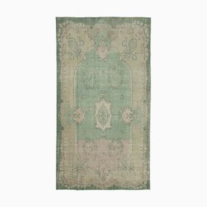 Türkischer Vintage Teppich aus Baumwolle