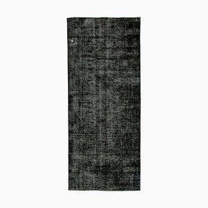 Grand Tapis Vintage Noir