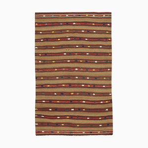 Tapis Kilim Oriental Marron