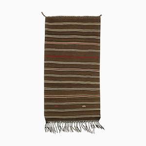 Tappeto Kilim orientale marrone