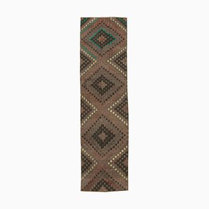 Multicolor Oriental Kilim Runner Rug