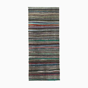 Tapis de Couloir Kilim Oriental Gris