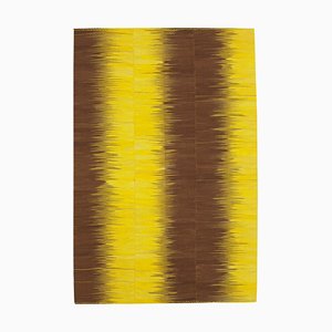 Tapis Kilim Vintage Jaune, 2000s