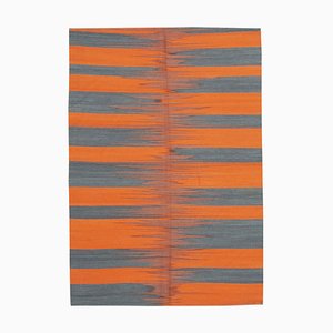 Orange Kilim Rug, 2000s