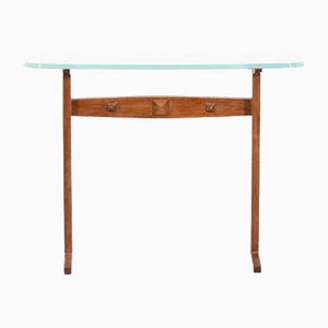 Tavolino scultoreo Mid-Century da parete, Italia, anni '50