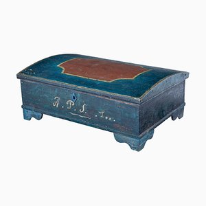 19th Century Swedish Painted Desktop Box