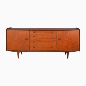 Langes Sideboard aus Afromosia & Teak von A.Younger