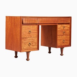 Mid-Century Satinwood Dresser by a J Milne McM for Heals, 1950s