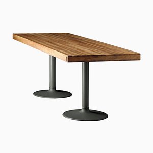 LC11-P Wood Table by Le Corbusier for Cassina