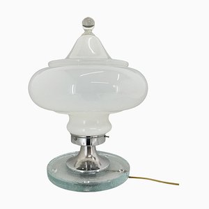Lámpara de mesa italiana de cristal de Murano de Carlo Nason para Mazzega, años 70