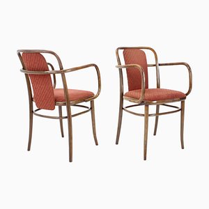 Set of Bentwood Chairs by Ton for Thonet, 1989
