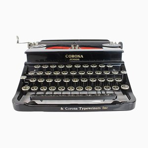 Máquina de escribir portátil Corona Junior, EE. UU. 1395