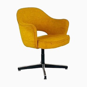 Mid-Century Modern Armchair Conférence attributed to Ero Saarinen for Knoll, Italy 1960s