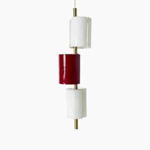 Skandinavische Vintage Deckenlampe von Hans Bergström, 1950er