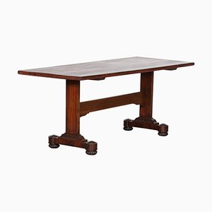 Antique French Refectory Table in Mahogany, 1880