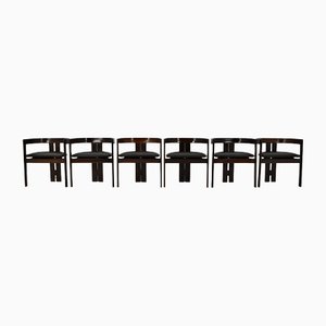 Dining Chairs attributed to Tobia & Afra Scarpa for Gavina, 1960s, Set of 6