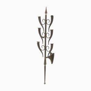 Bronze Wall Applique attributed to Gio Ponti, 1950s