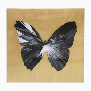 Damien Hirst, Butterfly Spin Painting, 2009, Acrylic, Framed
