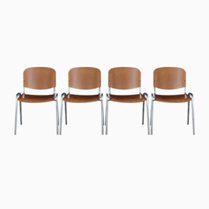 Scandinavian Dining Chairs, 1970s, Set of 4